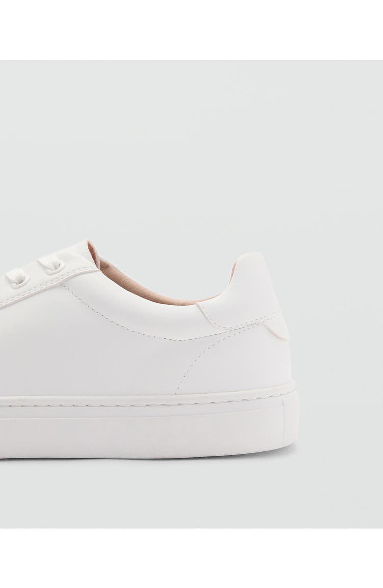 MANGO Low Top Sneaker, Alternate, color, White