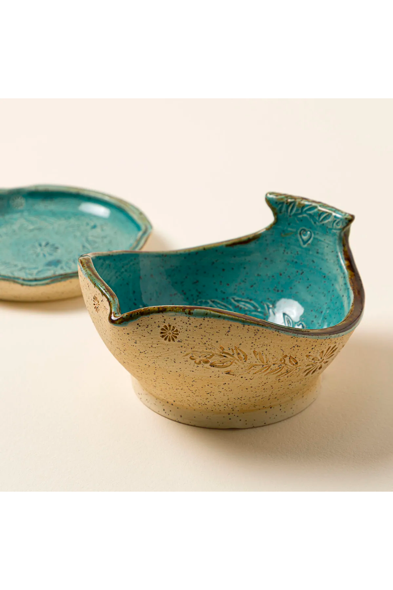Bluebird Berry Bowl, Alternate, color, Bluebird