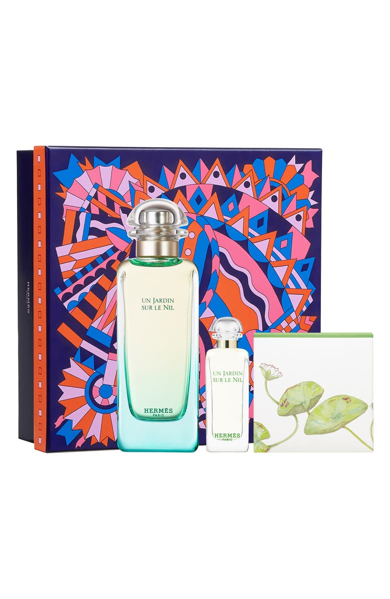 Hermès Un Jardin sur le Nil - Eau de toilette set, Main, color,