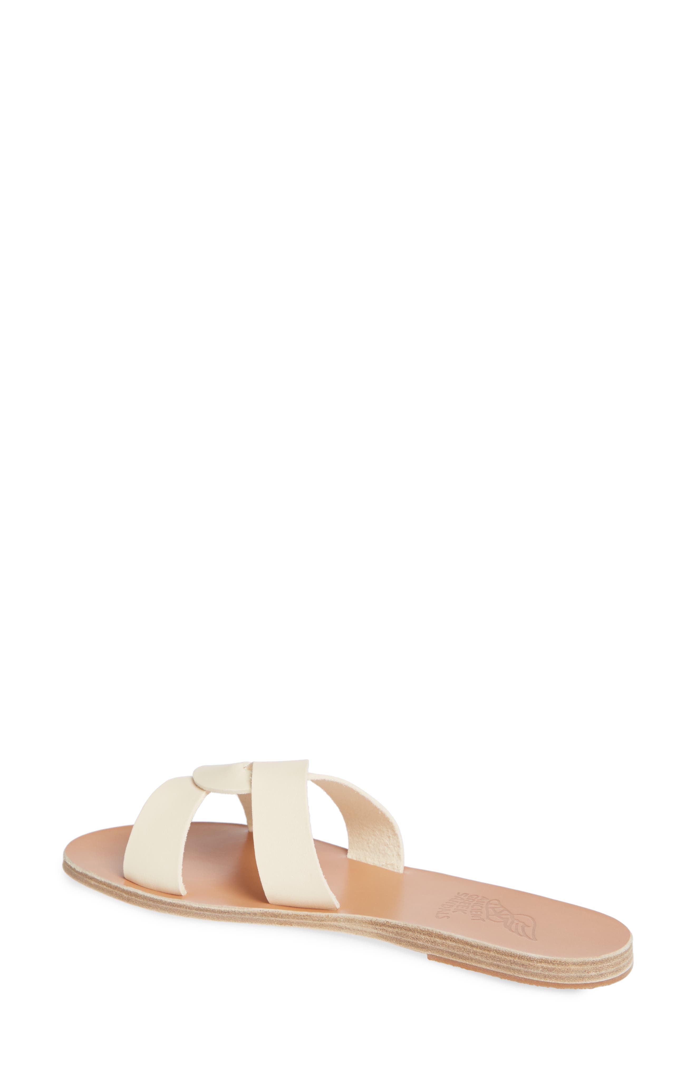 Desmos Slide Sandal, Alternate, color, OFF WHITE