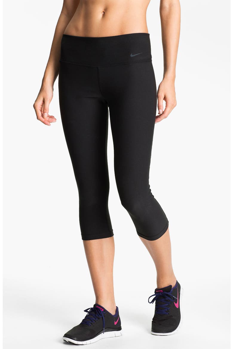 'Legend 2.0' Capris, Main, color, BLACK