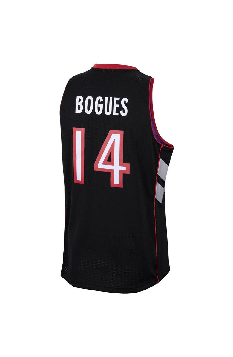 Mitchell & Ness Men's Mitchell & Ness Muggsy Bogues Purple Toronto Raptors 2001/02 Hardwood Classics Swingman Jersey, Alternate, color, 