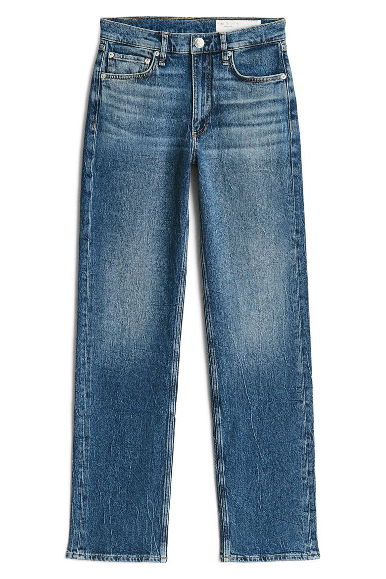 Harlow Mid Rise Straight Leg Jeans, Alternate, color, KENDRA