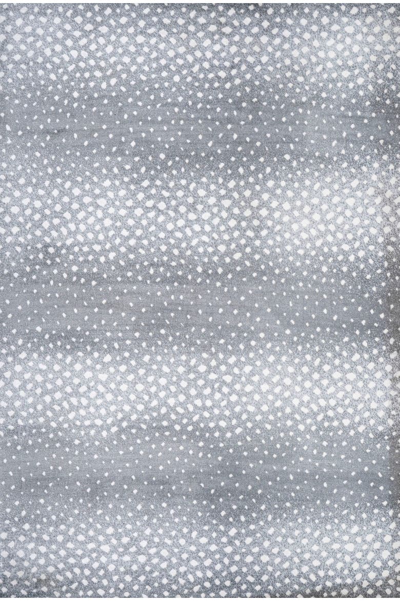 Antelope Modern Animal Area Rug, Main, color, Gray/Cream