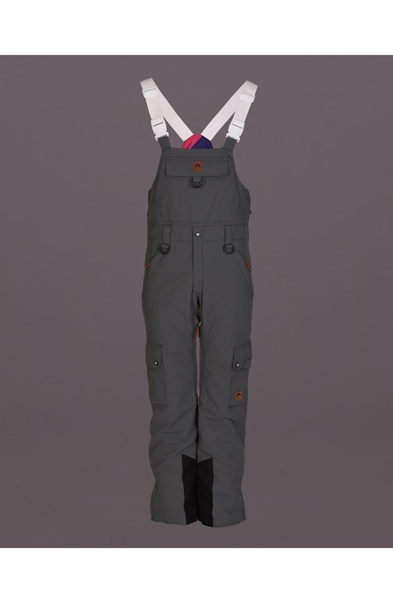 OOSC Yeh Man Men's Ski & Snowboard Bib Pant - Grey, Alternate, color, Grey