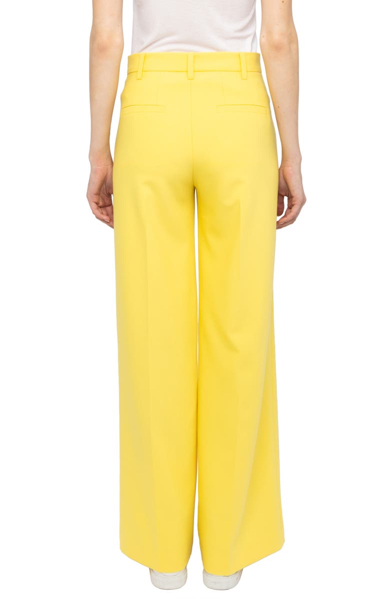 Zadig & Voltaire Wide Leg Pants, Alternate, color, Banana
