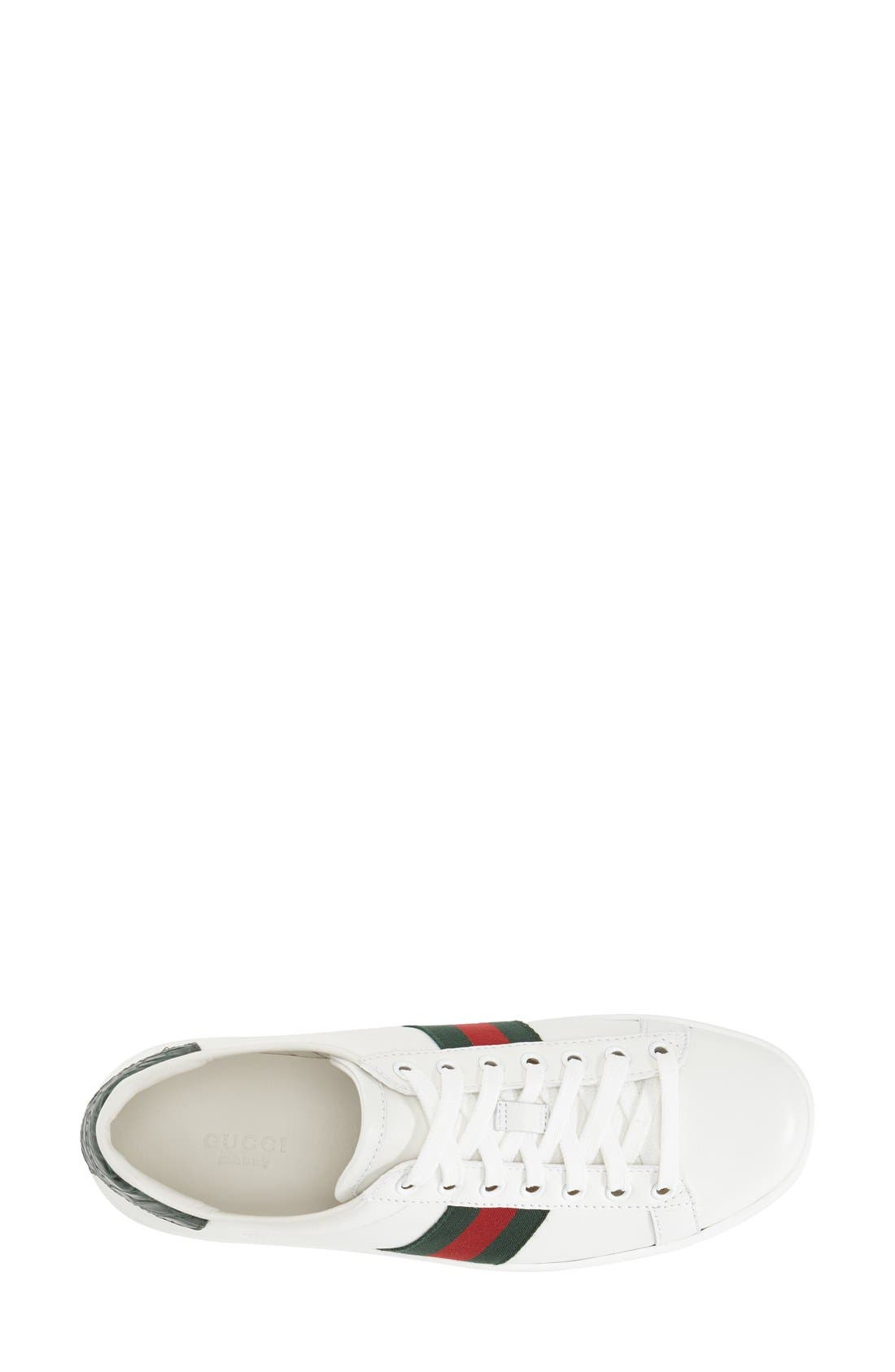 New Ace Sneaker, Alternate, color, WHITE