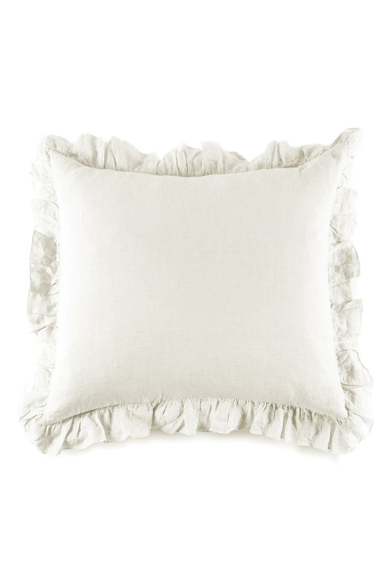 Large Charlie Accent Pillow, Main, color, CREAM