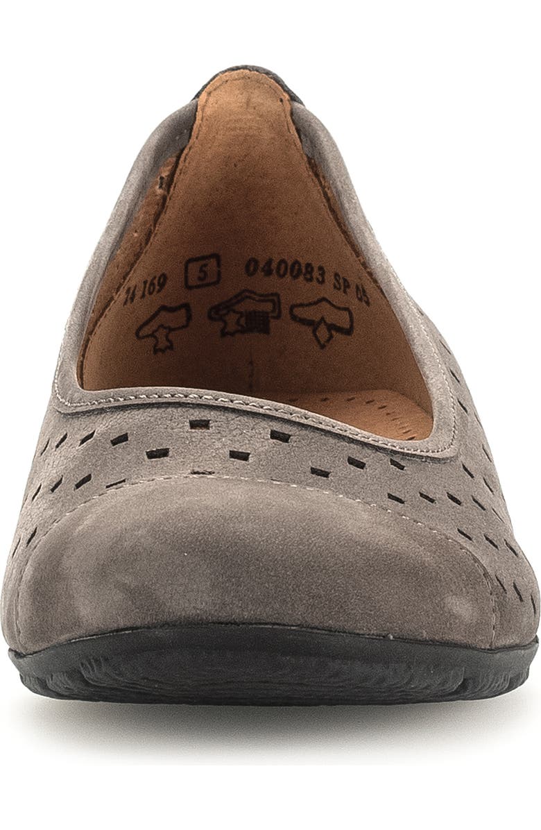 Gabor 44.169 Ballet Flat, Alternate, color, Wallaby