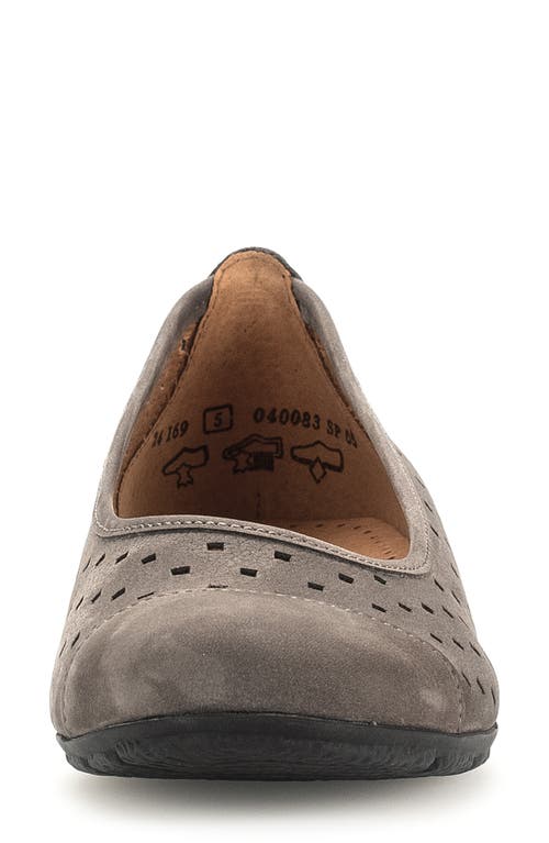 Gabor 44.169 Ballet Flat In Wallaby