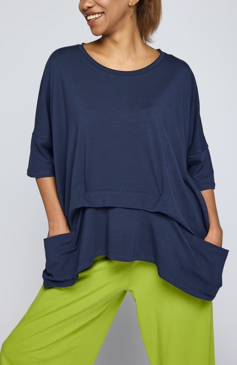 Solene Layered Jersey Tunic