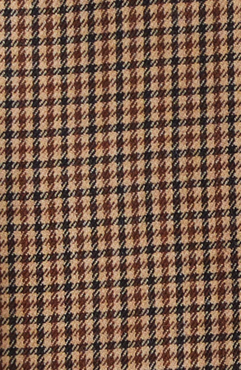 A.L.C. Calla Houndstooth Wool Double Breasted Blazer, Alternate, color, Tan Multi