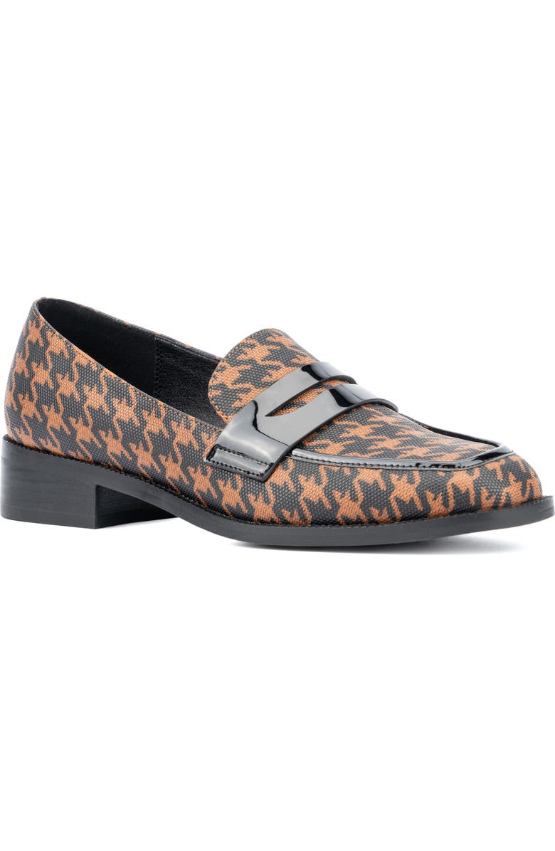 TORGEIS Teagan Penny Loafer, Main, color, Brown