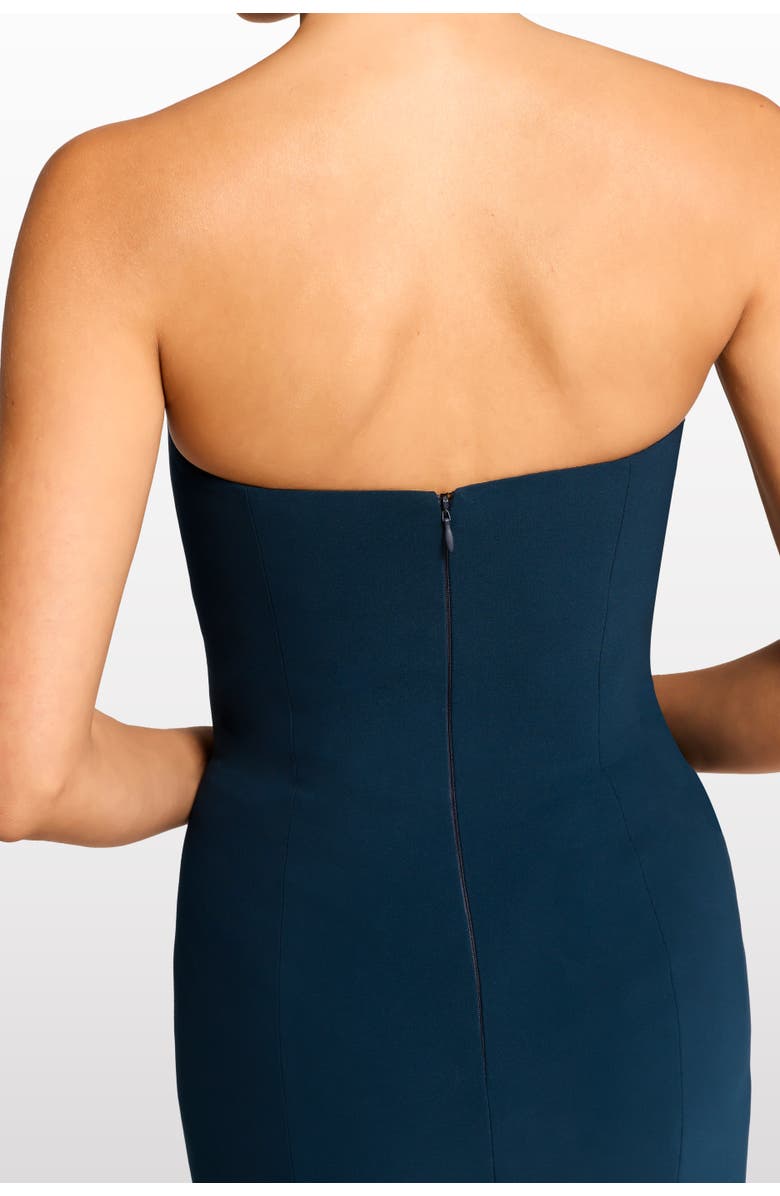 Jenny Packham Lust Strapless Maxi Dress, Alternate, color, Blackthorne Blue