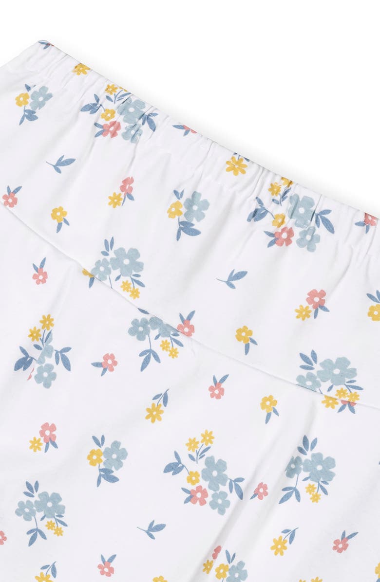 Hope & Henry Kids' Organic Printed Knit Skort, Alternate, color, Sunlit Multi Floral