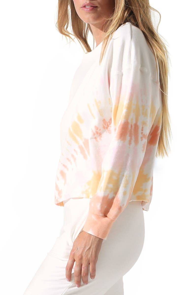 Electric & Rose Tahoe Tie Dye Pullover, Alternate, color, 