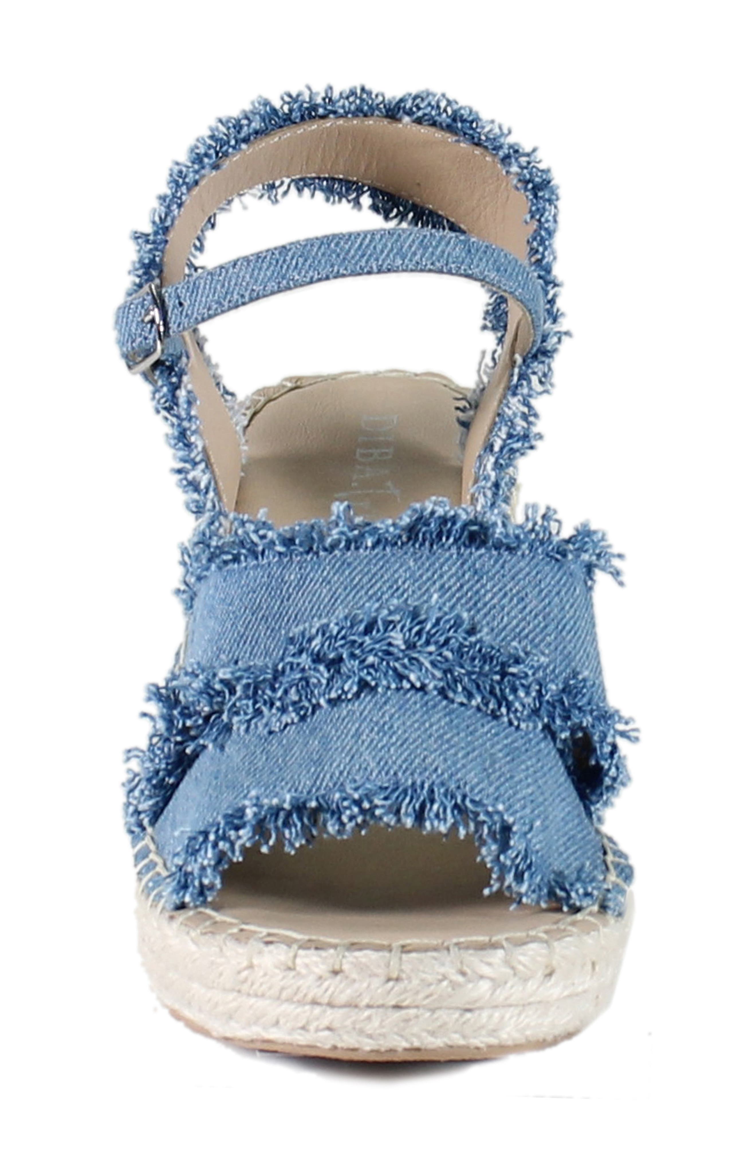 Diba True Grants Ville Wedge Sandal, Alternate, color, Blue