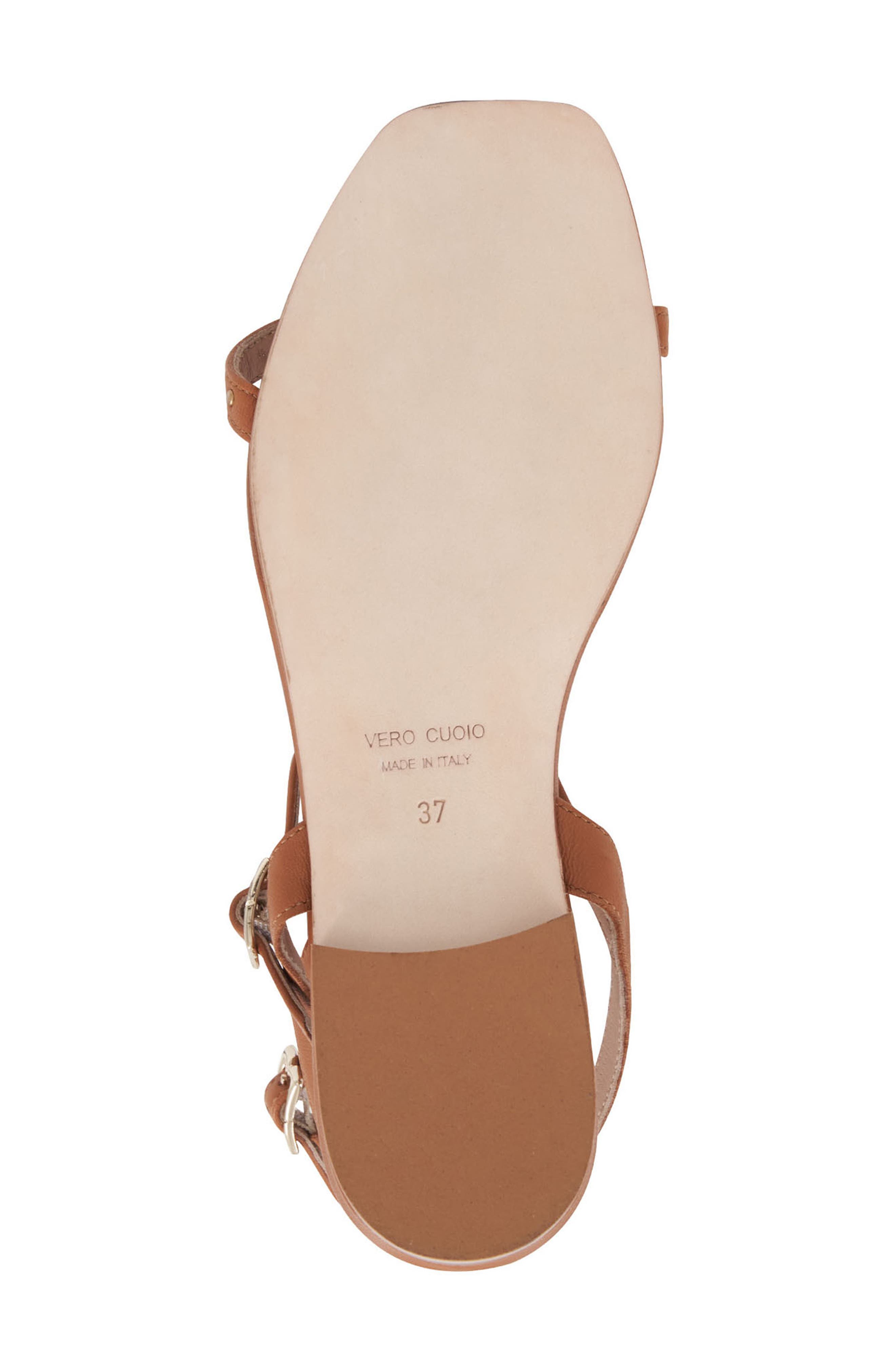 Bruno Magli Maya Strappy Sandal, Alternate, color, Cognac