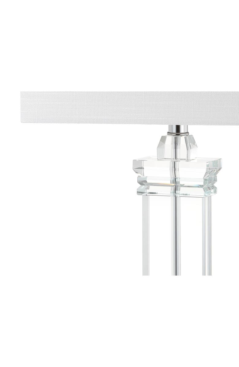 JONATHAN Y Ophelia Crystal LED Table Lamp, Alternate, color, Clear