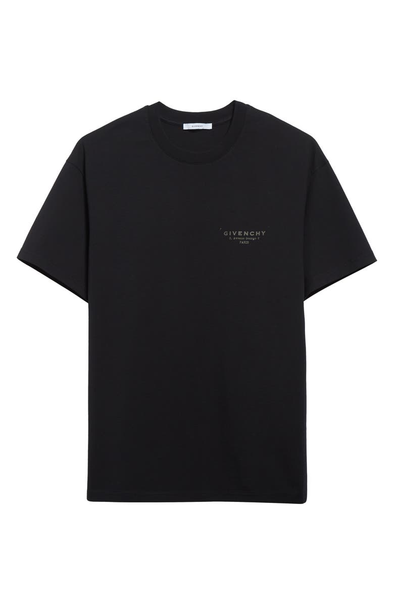 Givenchy Regular Fit Logo T-Shirt, Alternate, color, Black