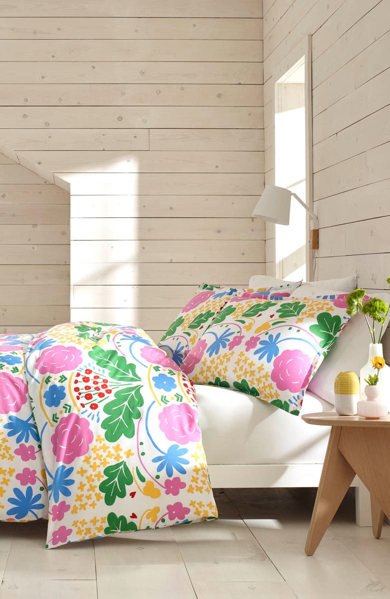 Marimekko Onni Comforter & Sham Set, Alternate, color, 