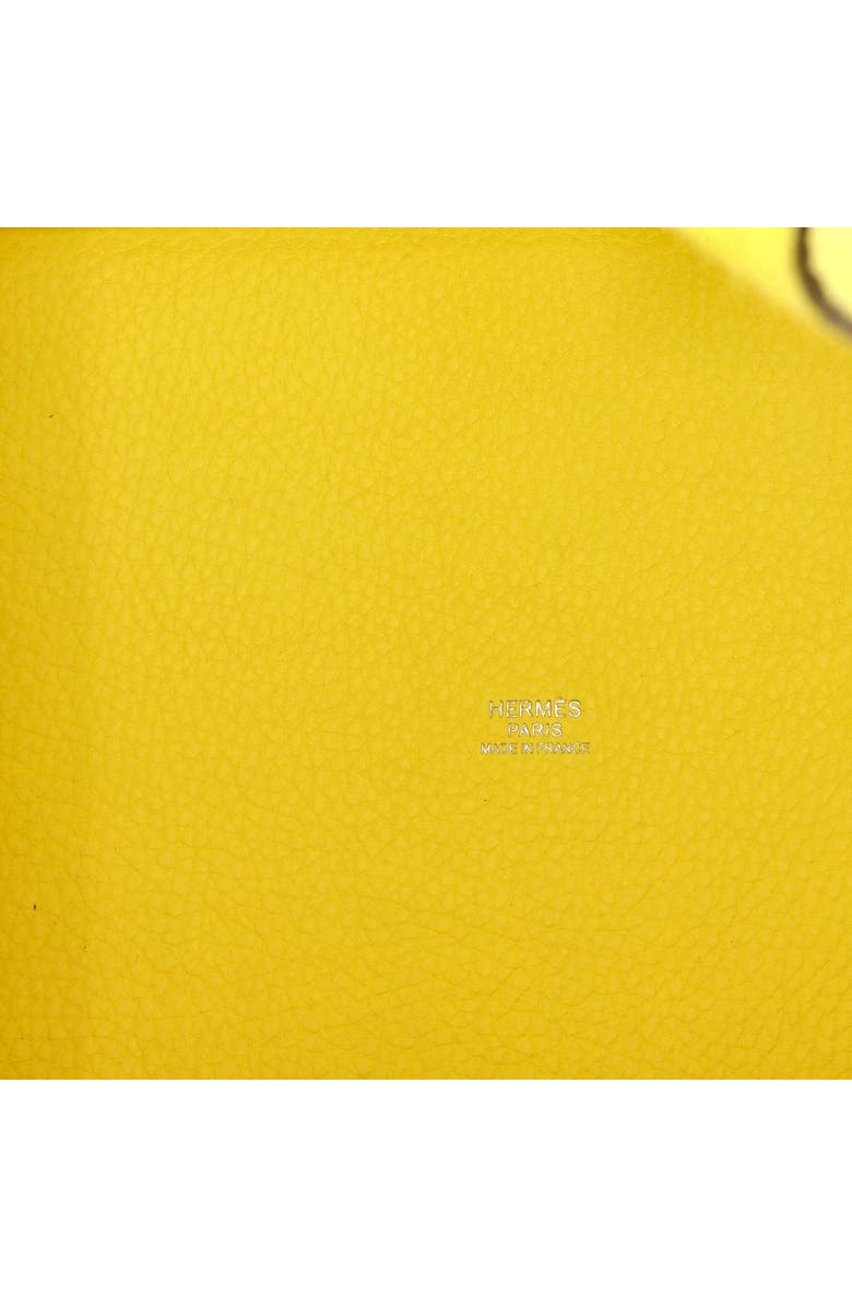 Pre-Owned Hermes Picotin Lock Bag Clemence MM, Alternate, color, Lime