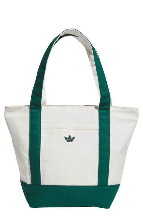 Mini Trefoil Canvas Court Tote