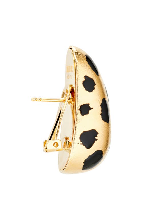 Jacquemus Les Boucles Curvo Earrings In Gold