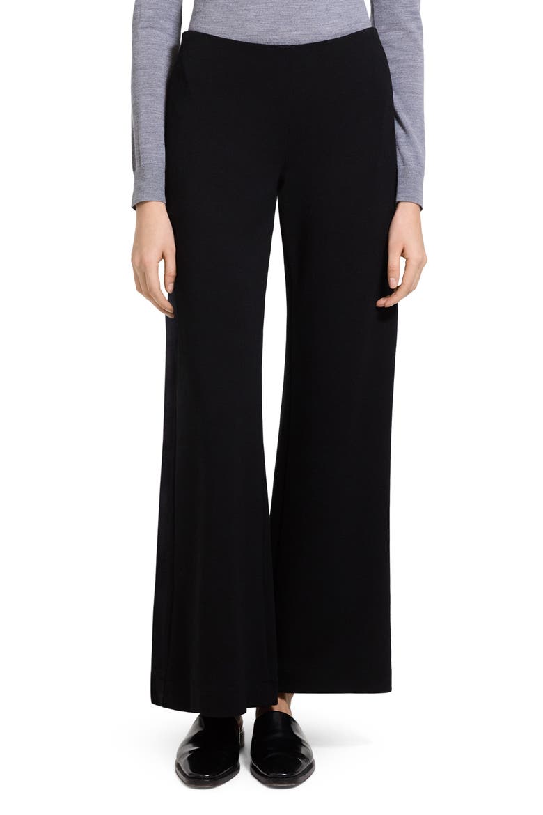 Stretch Ankle Knit Pants, Alternate, color, BLACK - 001