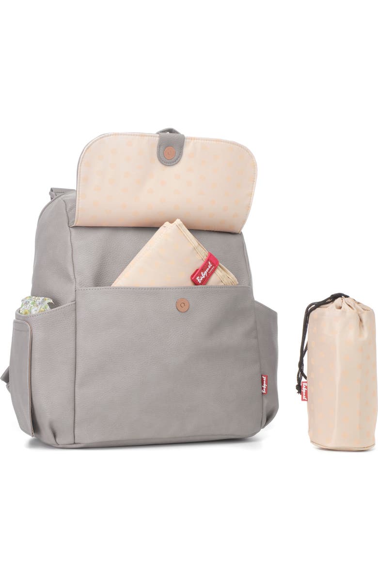 Babymel Robyn Convertible Faux Leather Diaper Backpack, Alternate, color,