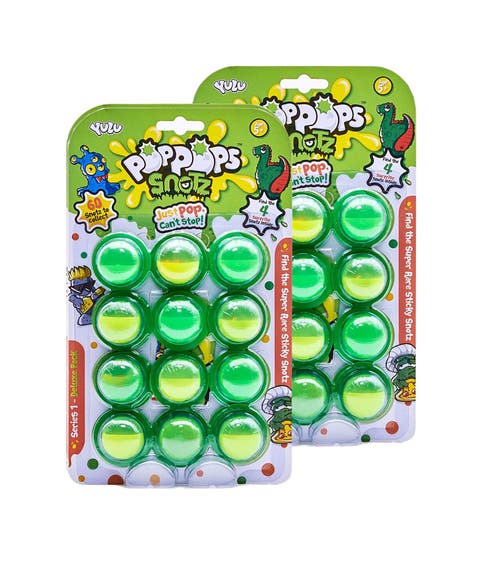 Snotz 24 Peices Deluxe Pack, 18 Poppable Bubbles