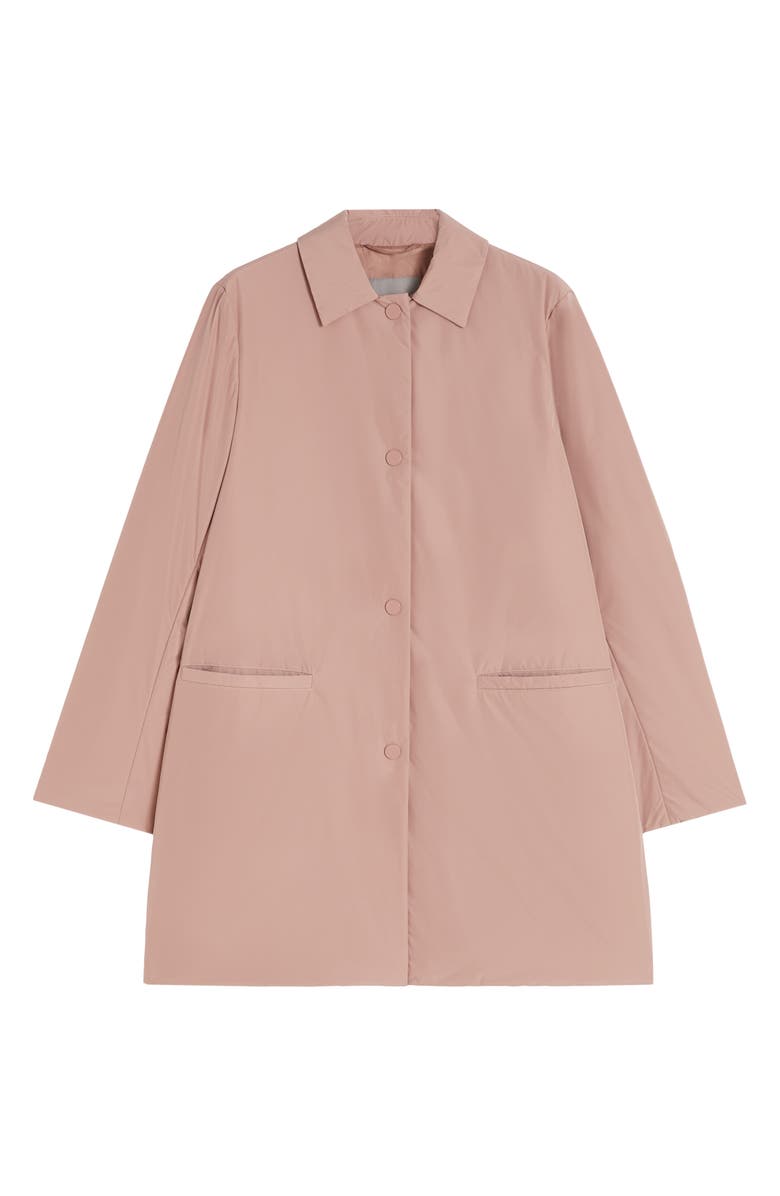 MM by Max Mara Front Snap Coat, Alternate, color, Pink