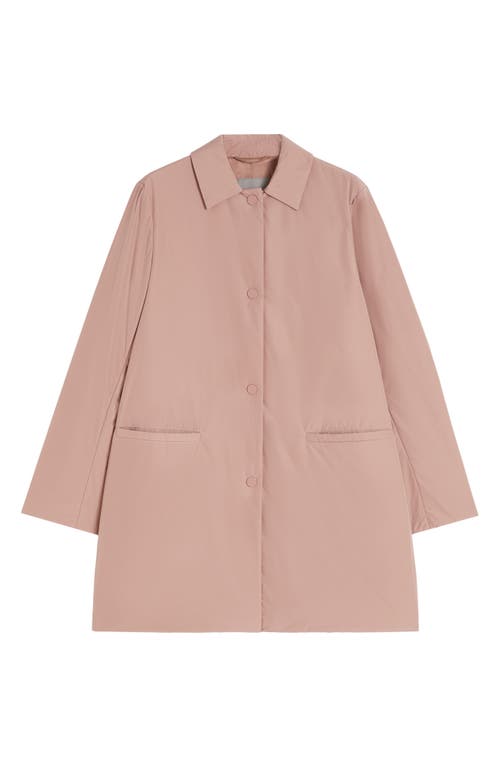 Weekend Max Mara Front Snap Coat In Pink