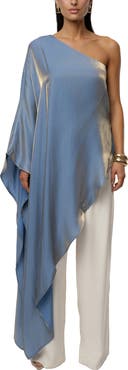 JLUXLABEL Cher Iridescent Top