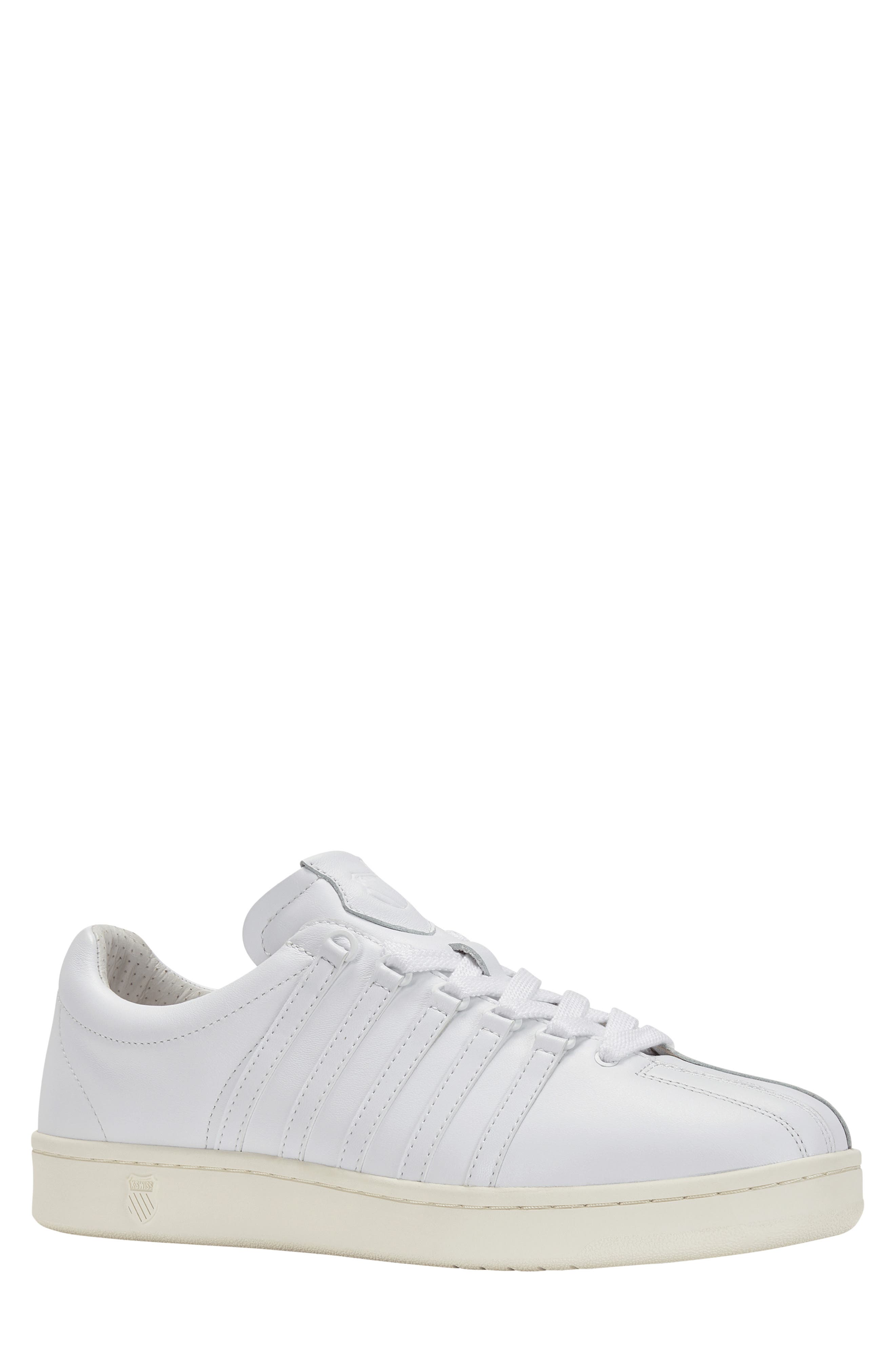 K-Swiss Classic GT Low Top Sneaker, Main, color, Wht/Wht/Snow Wht