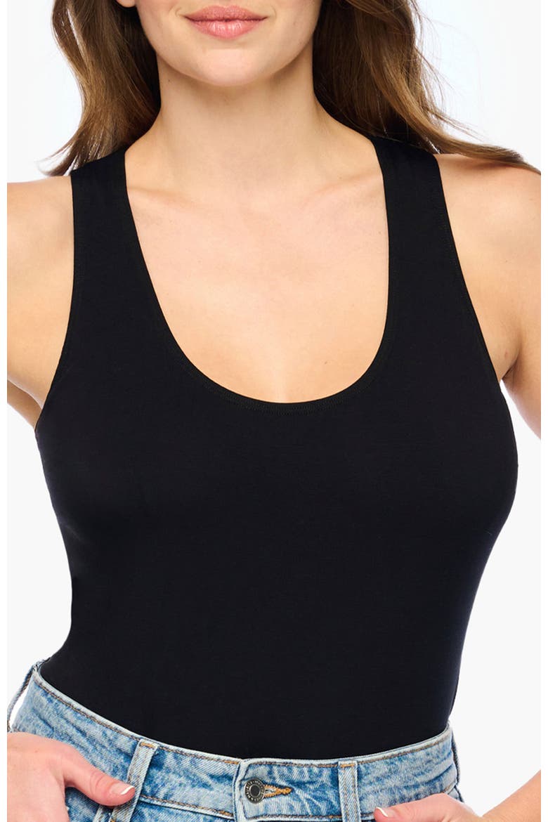 Talco Curvy Racrbk Cami, Main, color, Black