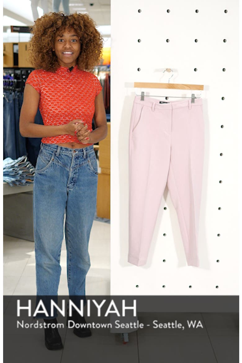 Flat Front Trousers (Nordstrom Exclusive) video