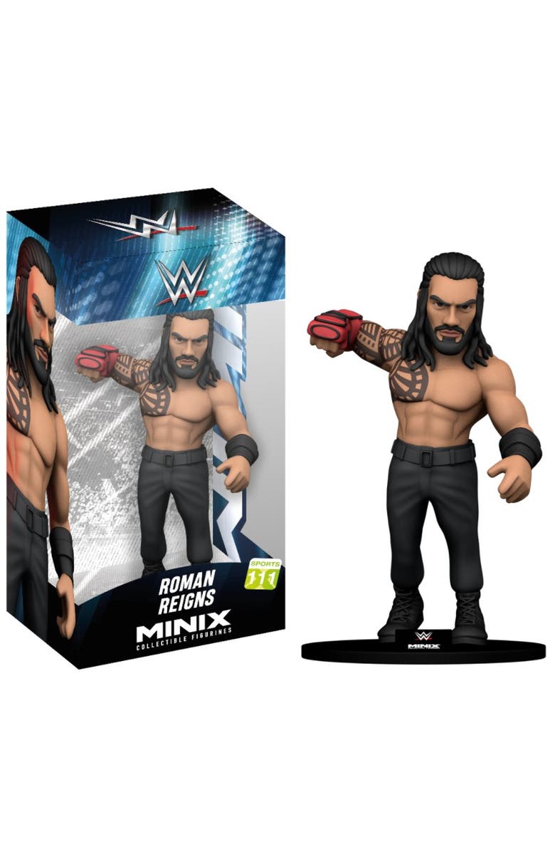 Minix Roman Reigns (WWE) Minix 4.5-Inch Vinyl Entertainment Figure, Main, color, Multi-Color