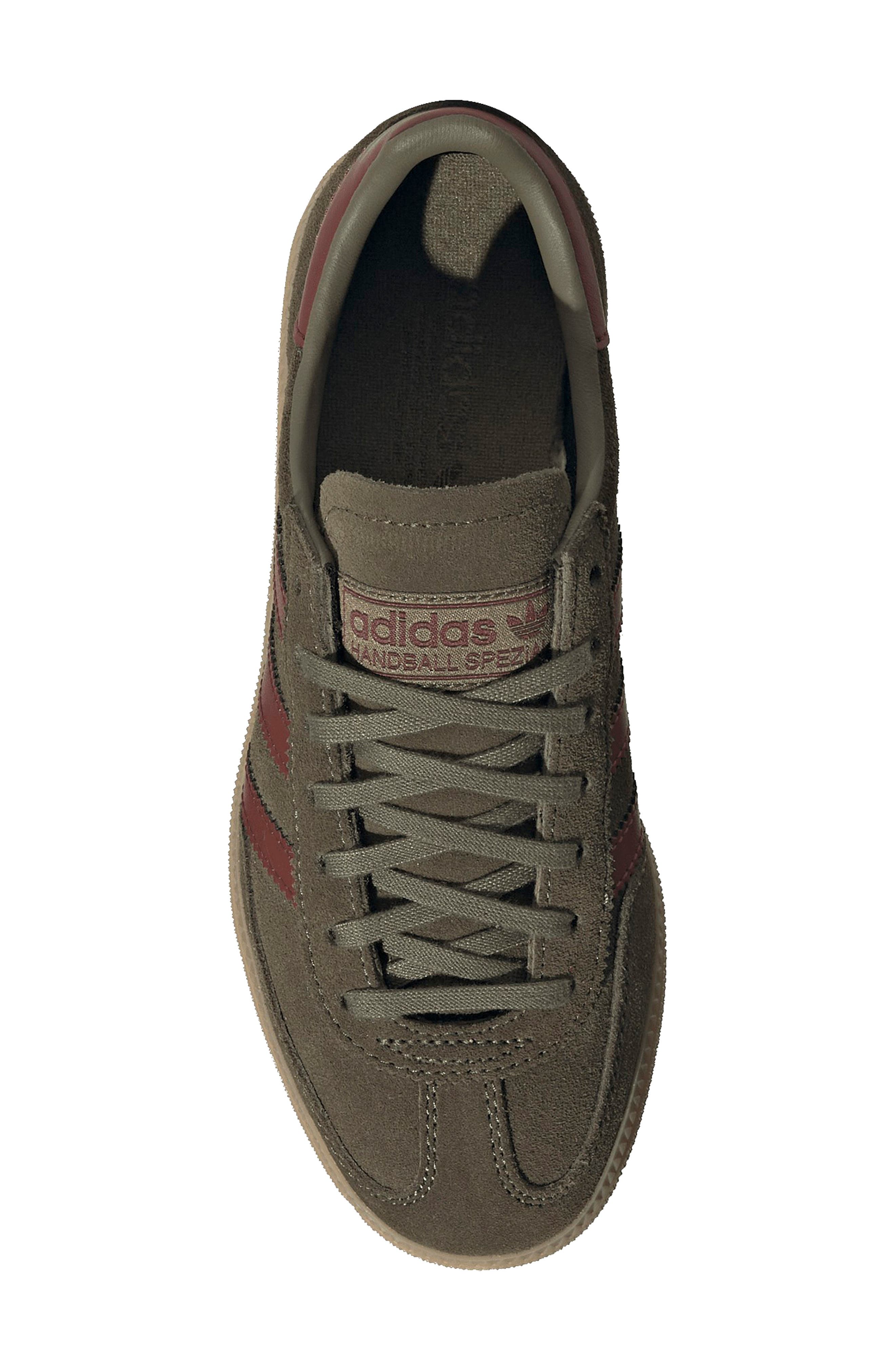 adidas Kids' Handball Spezial Sneaker, Alternate, color, Olive/ Cream/ Brown