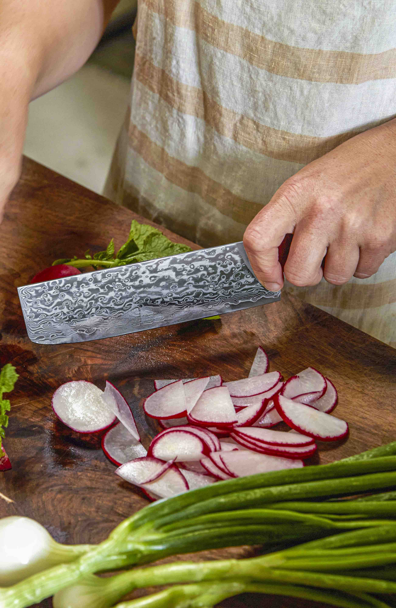 Italic Kumo Petty and Nakiri Knife Set, Alternate, color, Stabilized Maple