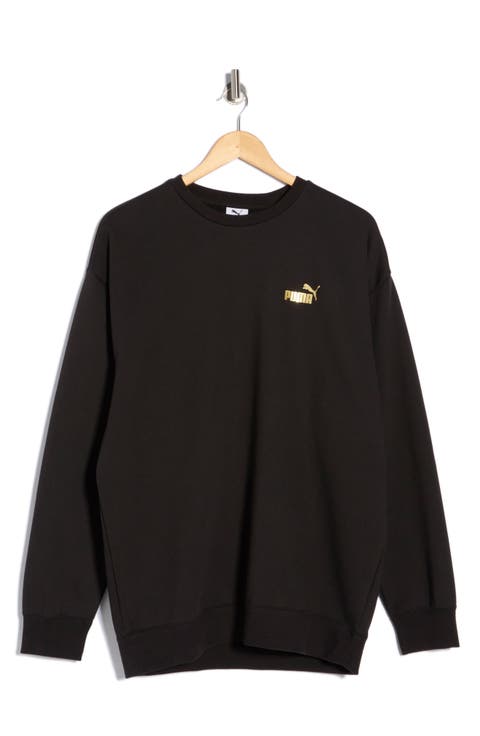 Maximal Metallic Logo Relaxed Fit Sweatshirt