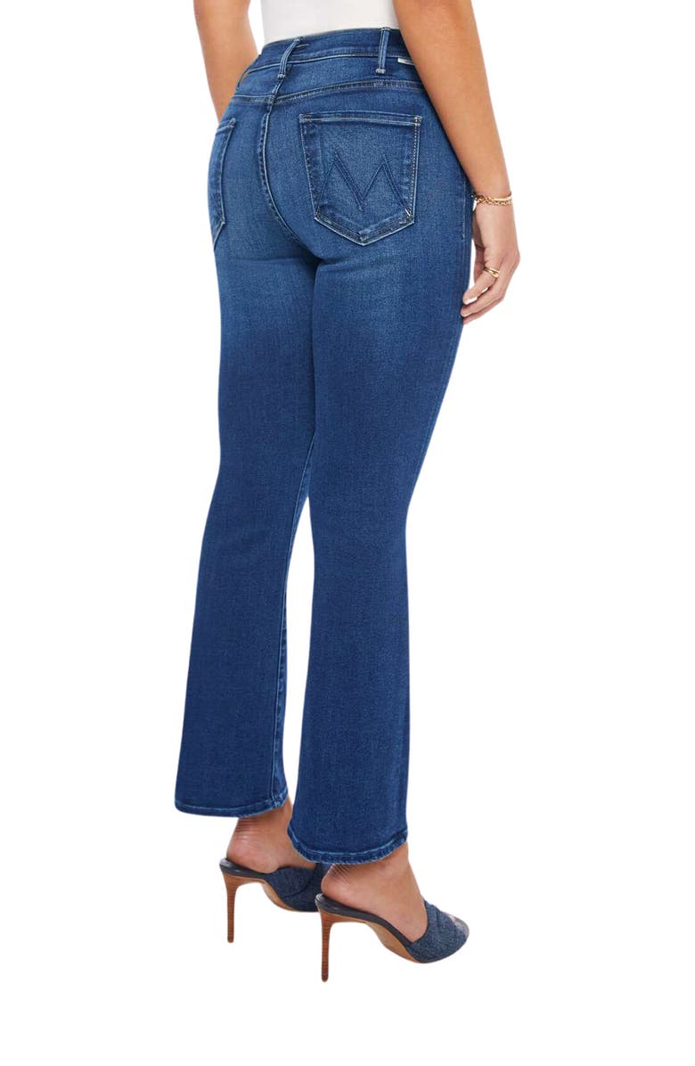 MOTHER The Hustler High Waist Ankle Bootcut Jeans, Alternate, color, Taking Chances
