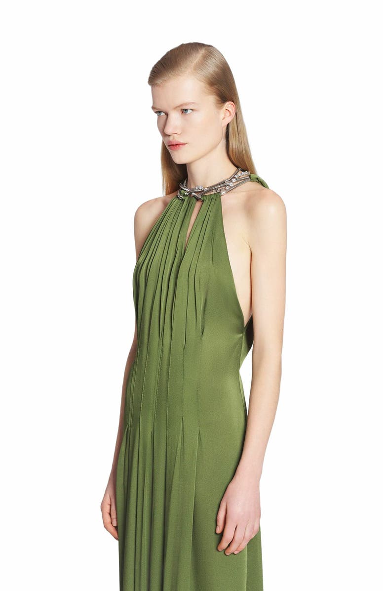 Lanvin LONG HALTERNECK DRESS, Alternate, color, 