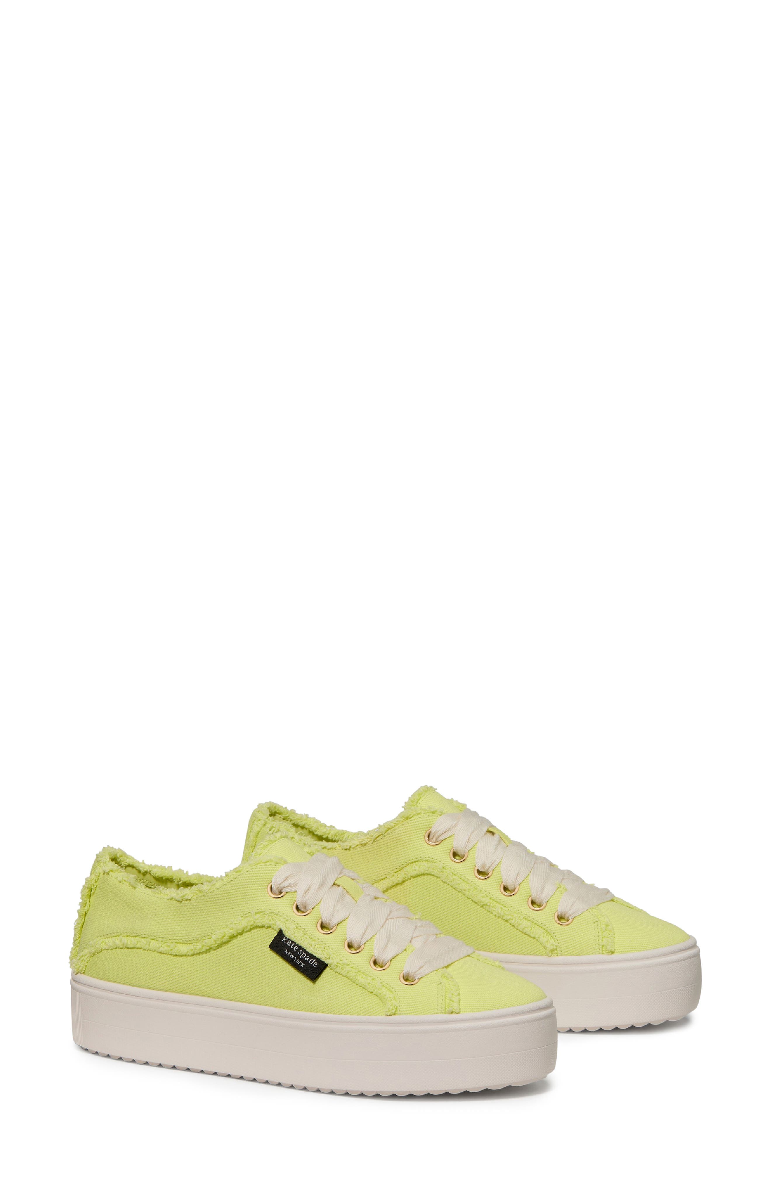 Kate Spade New York sam icon platform sneaker, Alternate, color, Bosc Pear