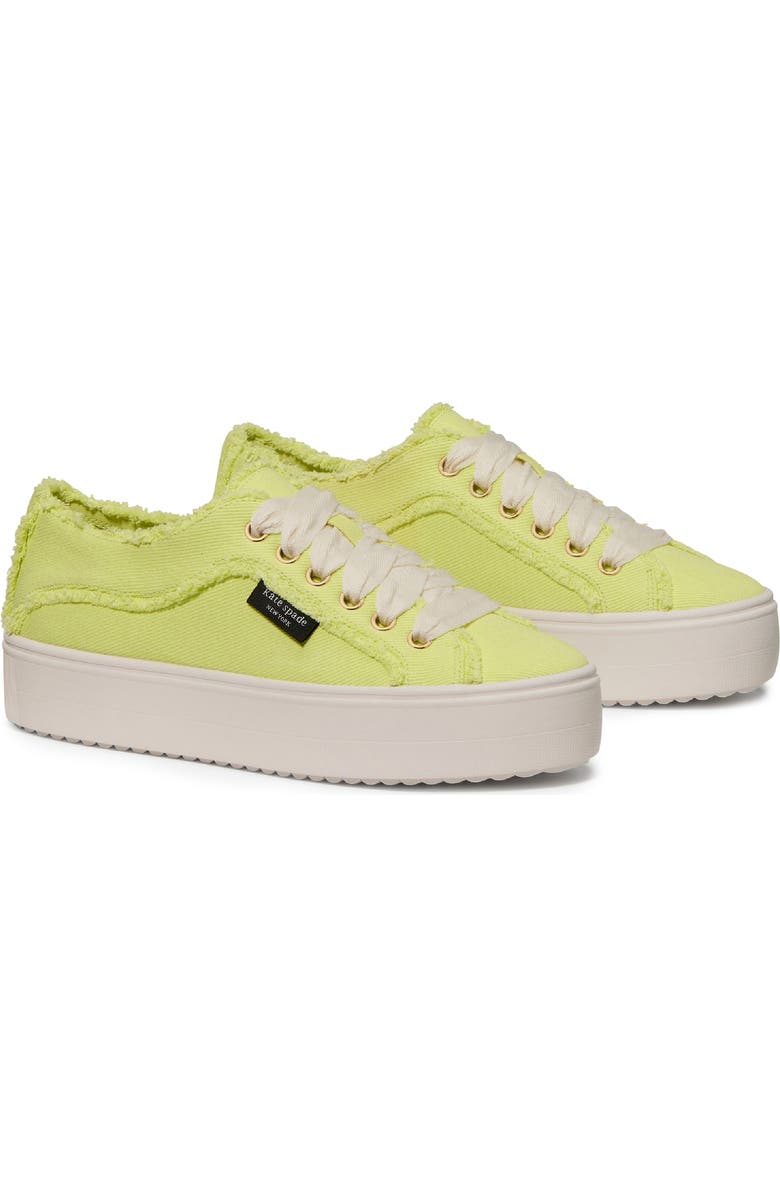 Kate Spade New York sam icon platform sneaker, Alternate, color, Bosc Pear