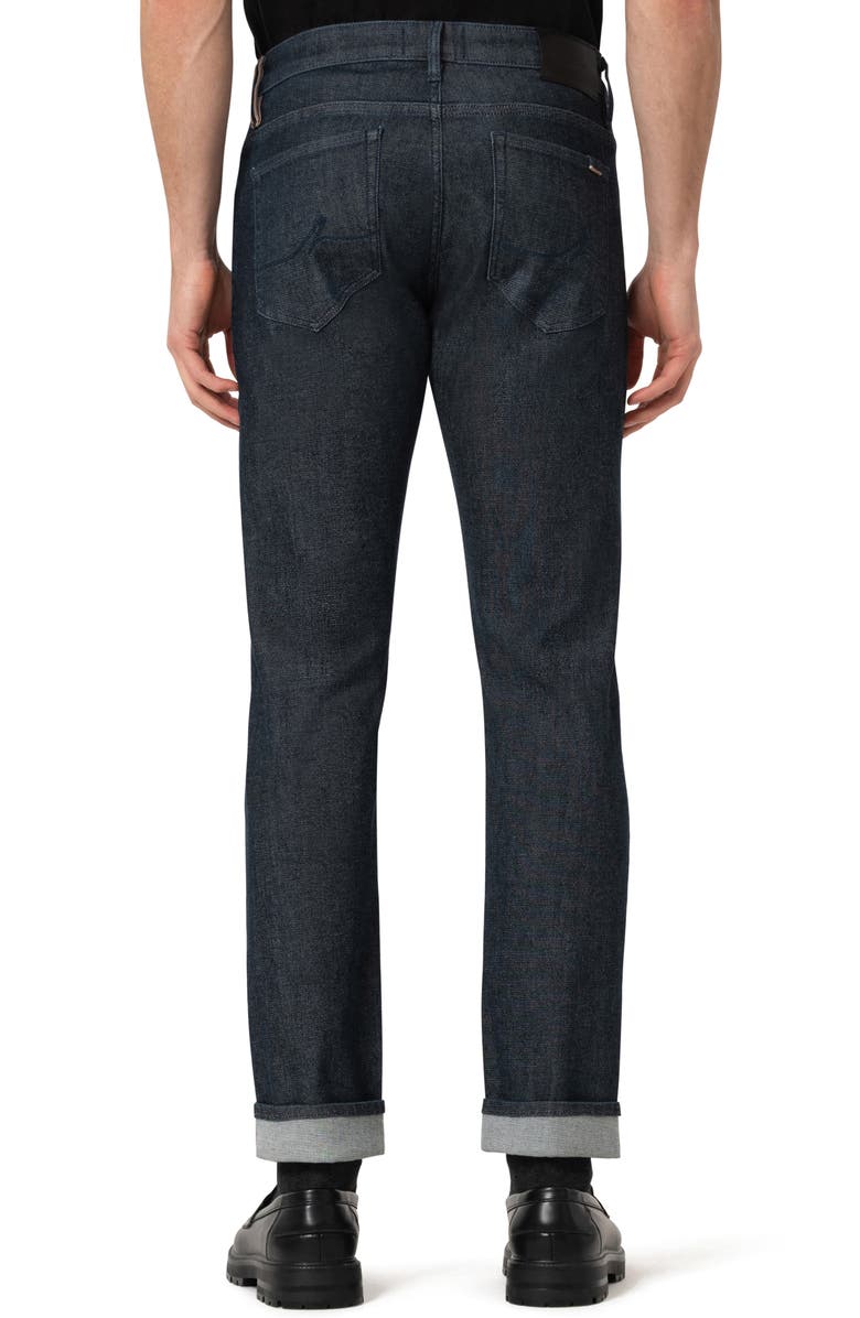 34 Heritage Courage Straight Leg Jeans, Alternate, color, Dark Blue Selvedge