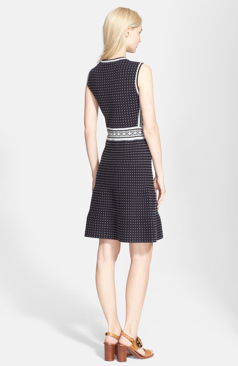 Tory Burch Knit Shift Dress, Alternate, color, 