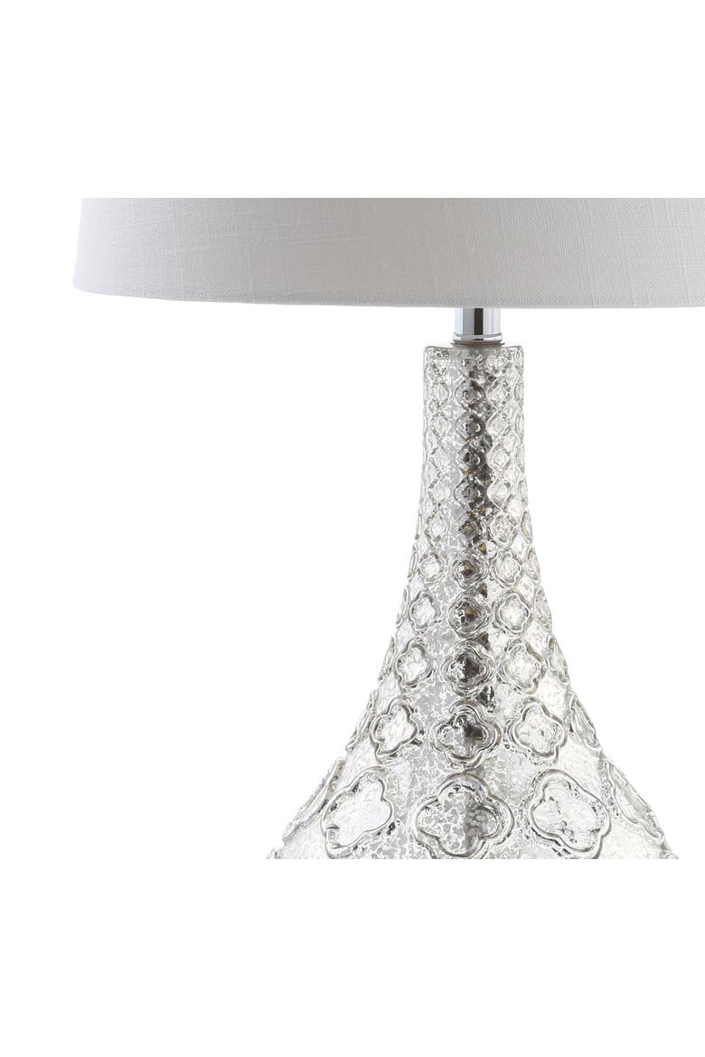 Darren 25.5" Glass LED Table Lamp, Mercury Silver, Alternate, color, Mercury Silver