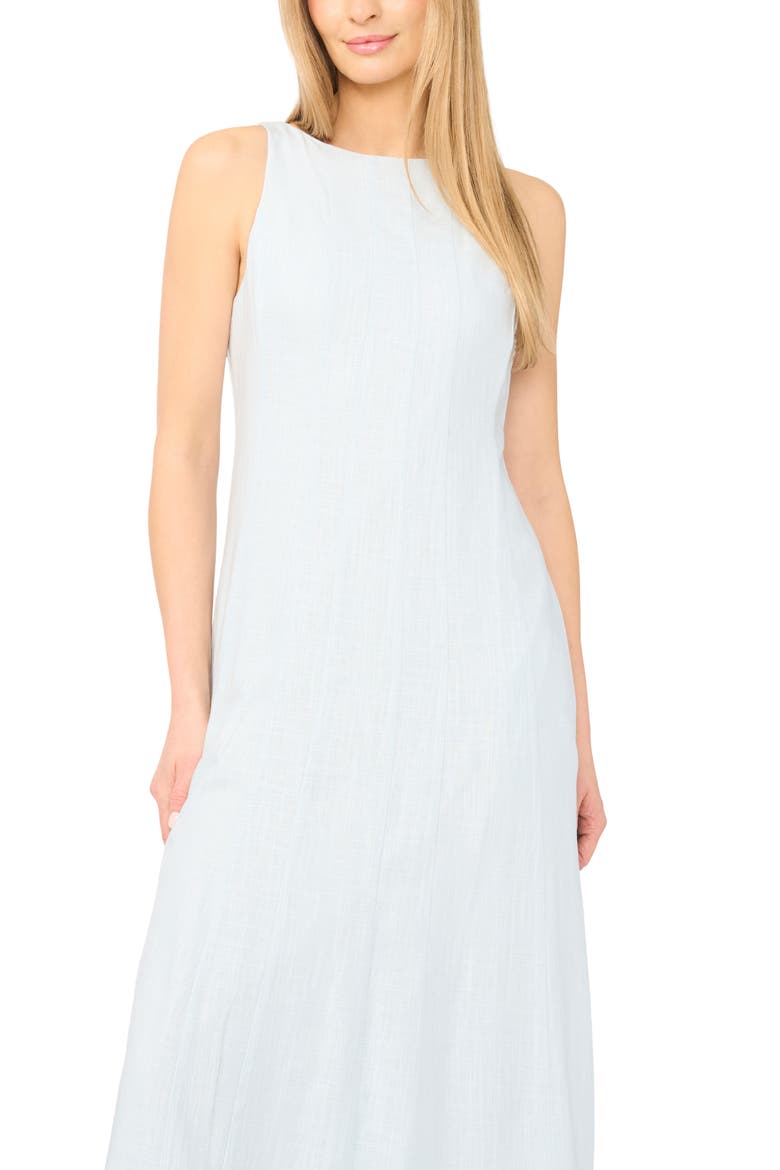 High Neck Princess Seam Dress, Alternate, color, AIRY BLUE