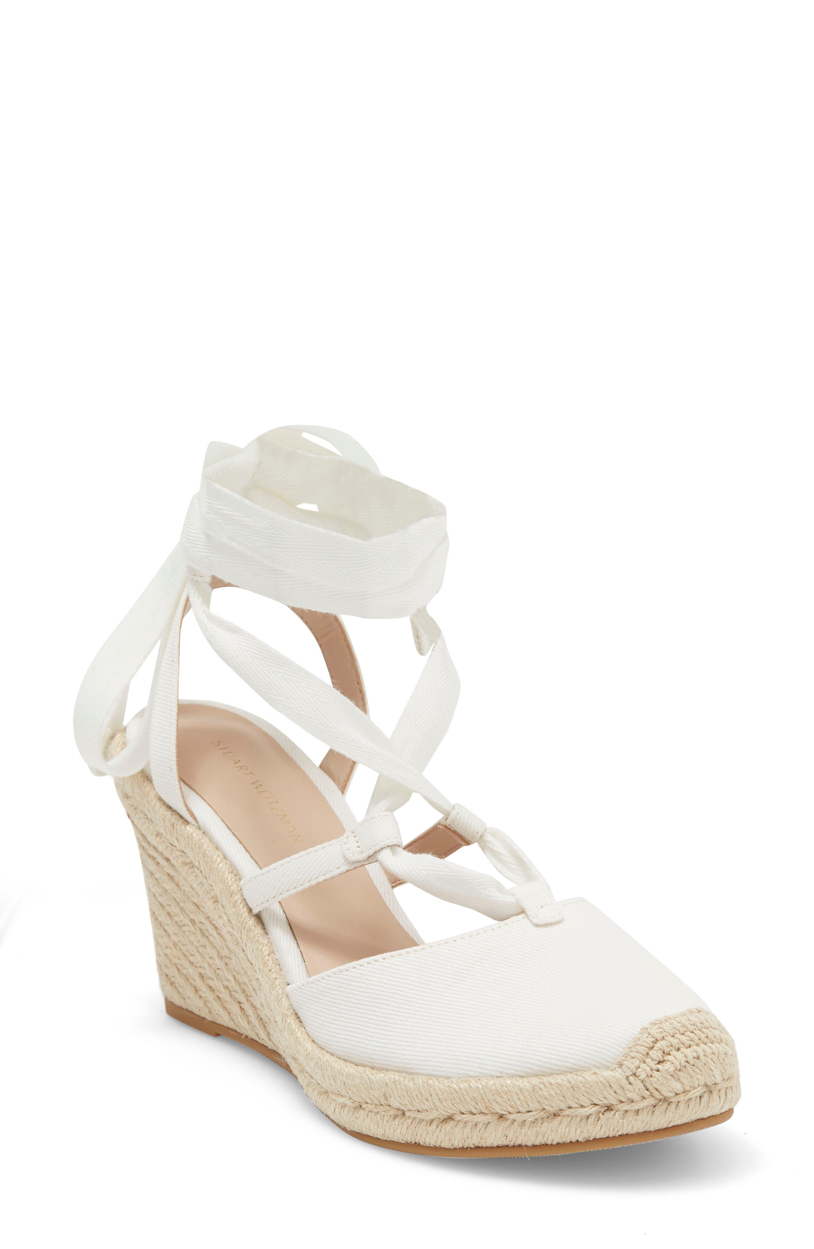 Stuart Weitzman Altdup Ankle Wrap Sandal, Main, color, 